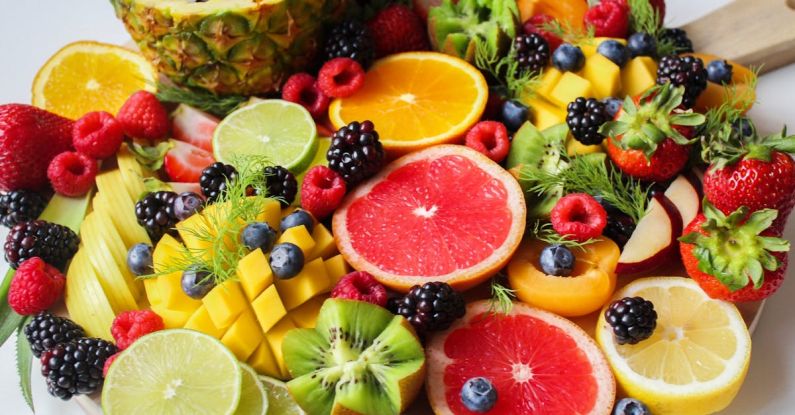 Fruit - Sliced Fruits on Tray